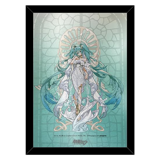 初音ミク　キャラファイングラフby米山舞 新品！初音ミク A3キャラファイングラフ Art by 米山舞 vol.1